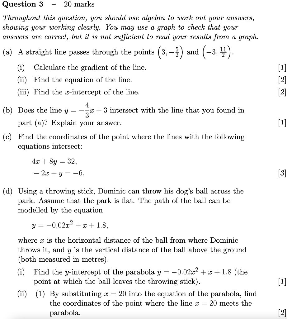 Solved Question 3 20 marks Throughout this question, you | Chegg.com