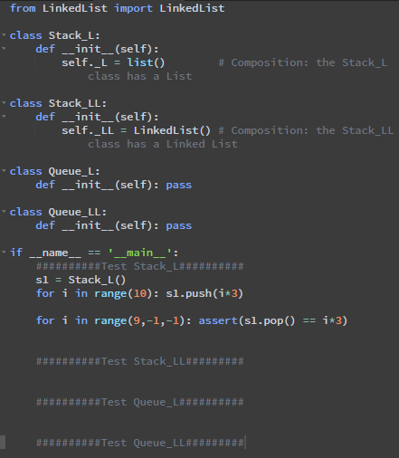 Solved Part 2 - Build ADTs with different data structures | Chegg.com