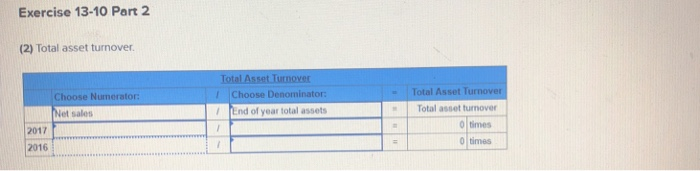 total asset turnover quizlet