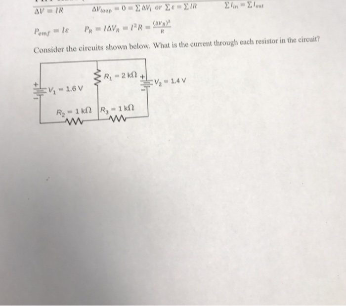 Solved Consider the circuits shown below. What is the | Chegg.com