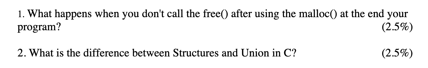 Solved Please answer both of the questions | Chegg.com