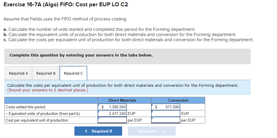 Solved Fields Company Has Two Manufacturing Departments, | Chegg.com