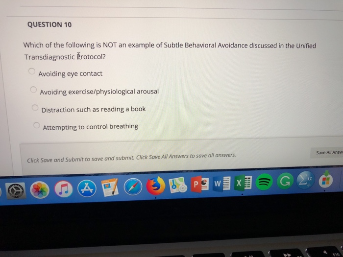Solved QUESTION 10 Which of the following is NOT an example | Chegg.com