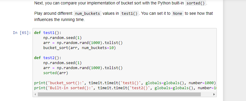 Solved subject is algorithms The code is in python 3 Please | Chegg.com