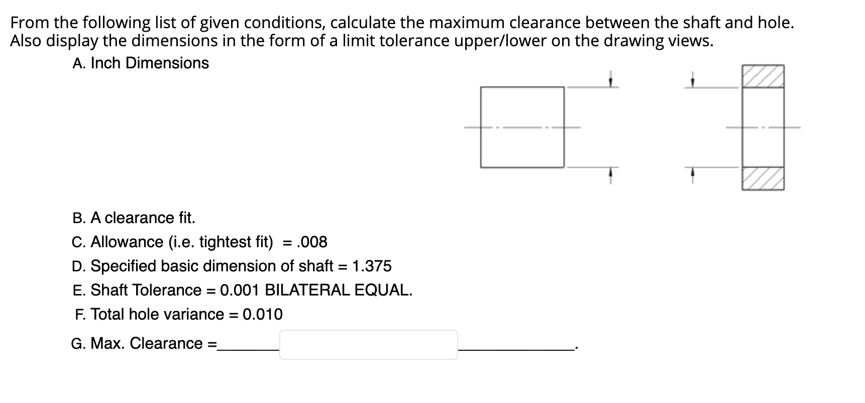 Solved From the following list of given conditions, | Chegg.com