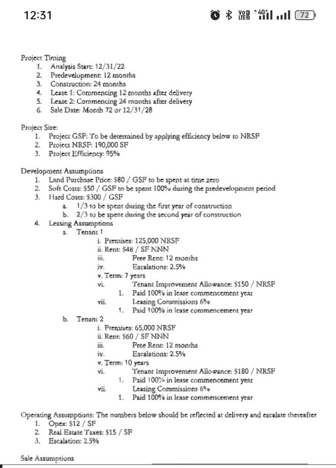 Solved 12:31 Project Timing 1. Analysis Start: 12/31/22 2. | Chegg.com