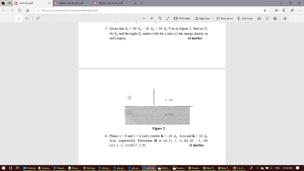 Solved Cmf Da2 Pdf 0 2 Of 2 X Digital Circuit Dal Pdf D Chegg Com