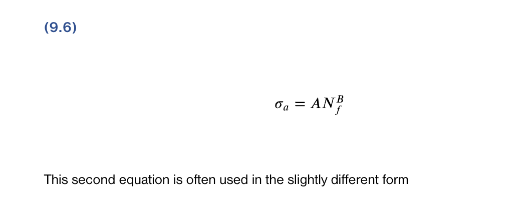 9.31 For axially loaded, unnotched specimens of | Chegg.com