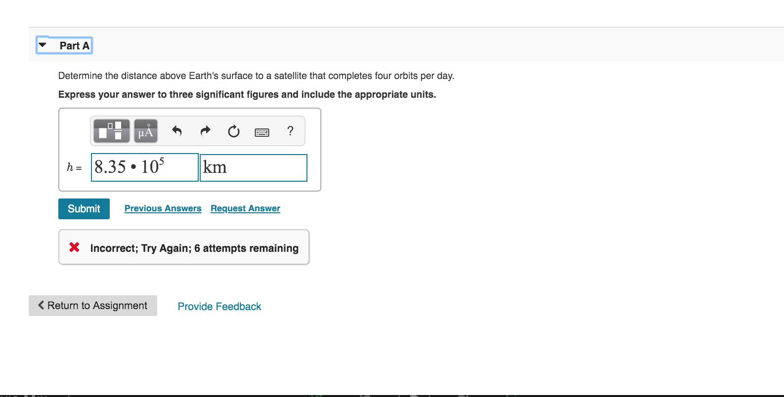 solved-part-a-determine-the-distance-abovee-earth-s-surface-chegg