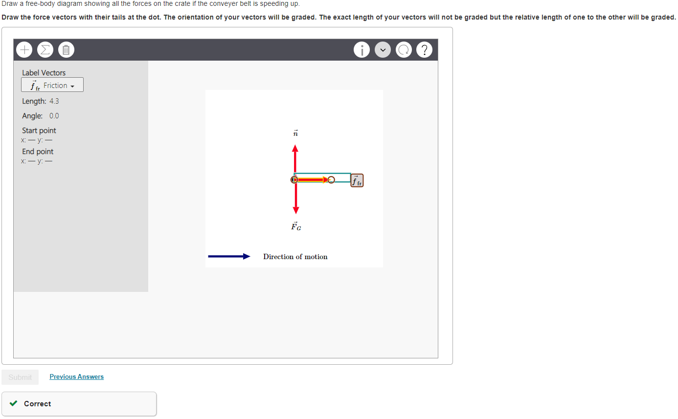 Solved Can someone please explain why the static force moves | Chegg.com