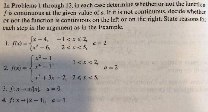 Solved In Problems 1 through 12 , in each case determine | Chegg.com