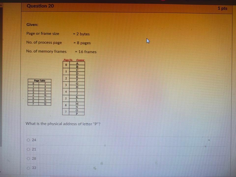 Solved Question 8 1 pts Required: Complete the table below | Chegg.com