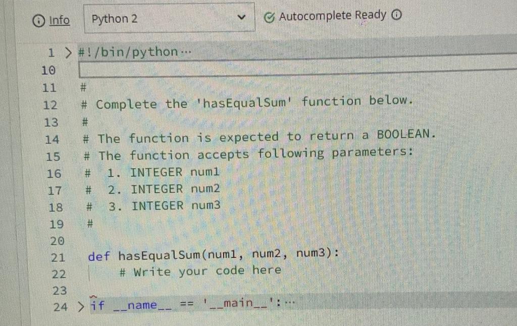 Solved (1) Info Python 2 C Autocomplete Ready ( 1># | Chegg.com