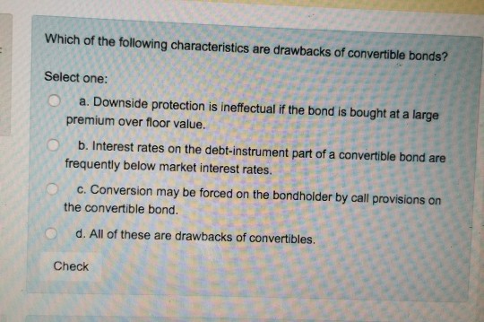 convertible provision sinking fund provision