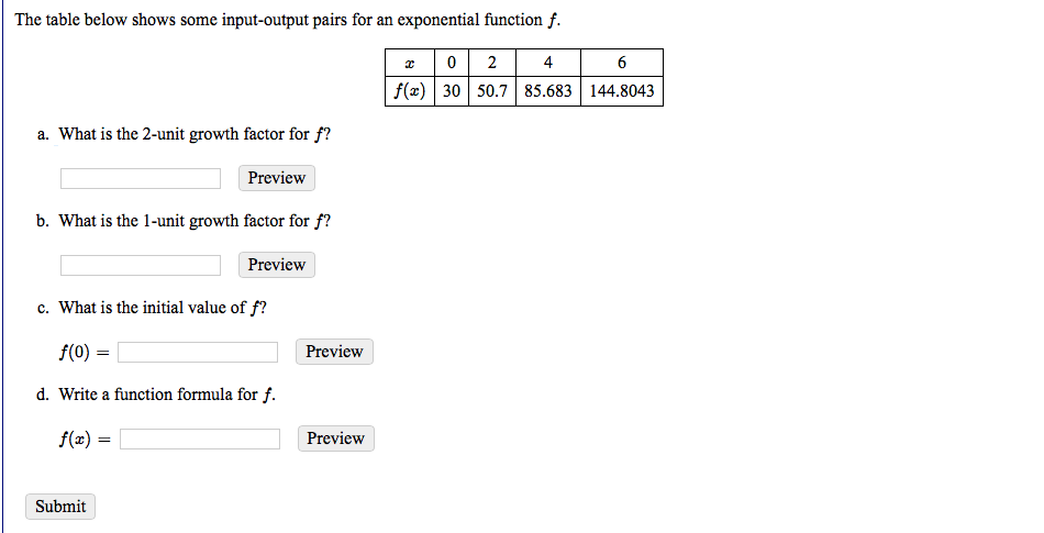 Solved The table below shows some input-output pairs for an | Chegg.com