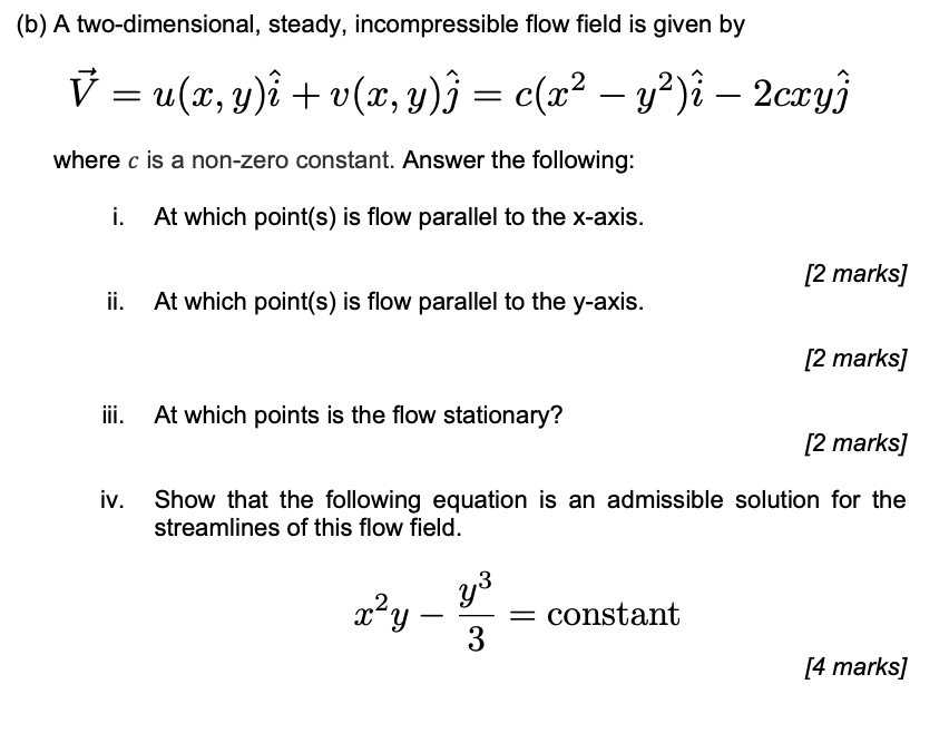 Solved Flow Of An Incompressible Gas Is Being Described A Chegg Com