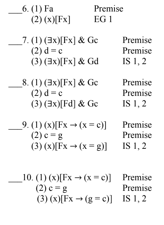 Solved I. Permissible or Impermissible? Write 