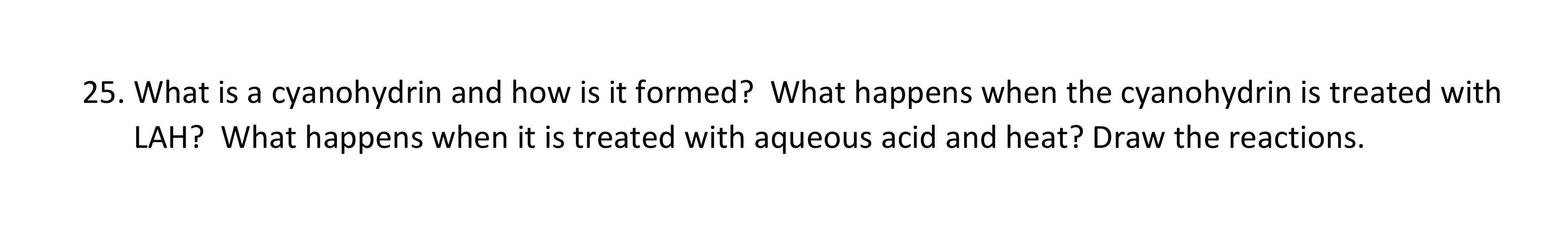 Solved 22. Determine a multi-step synthetic pathway. 25. | Chegg.com