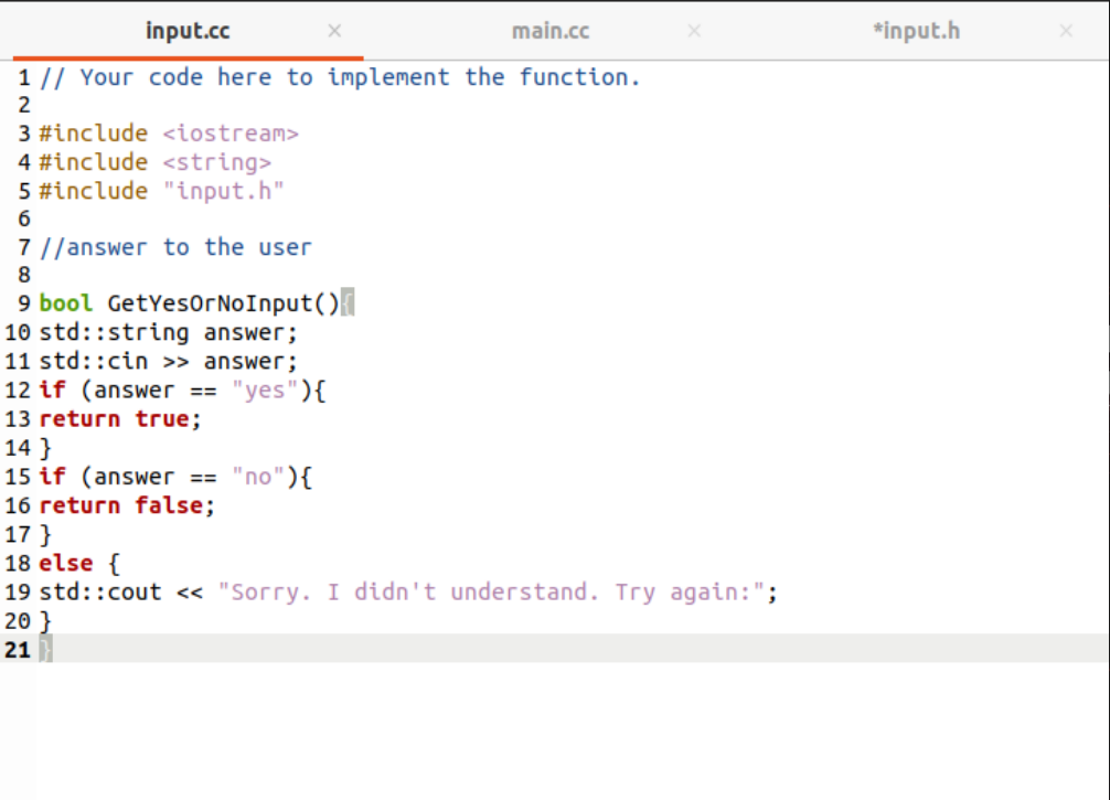 Solved Can anyone help me to see what's wrong with my code? | Chegg.com