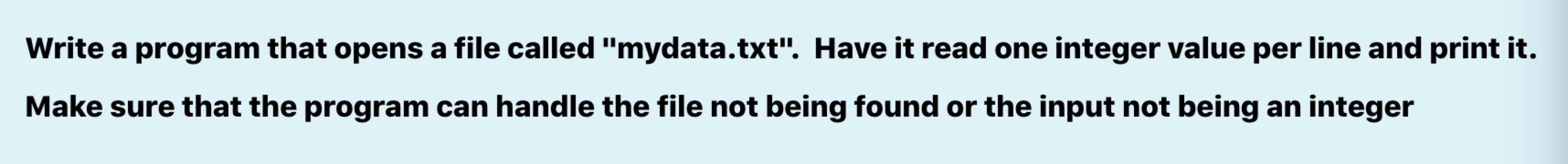 Solved Write a program that opens a file called | Chegg.com