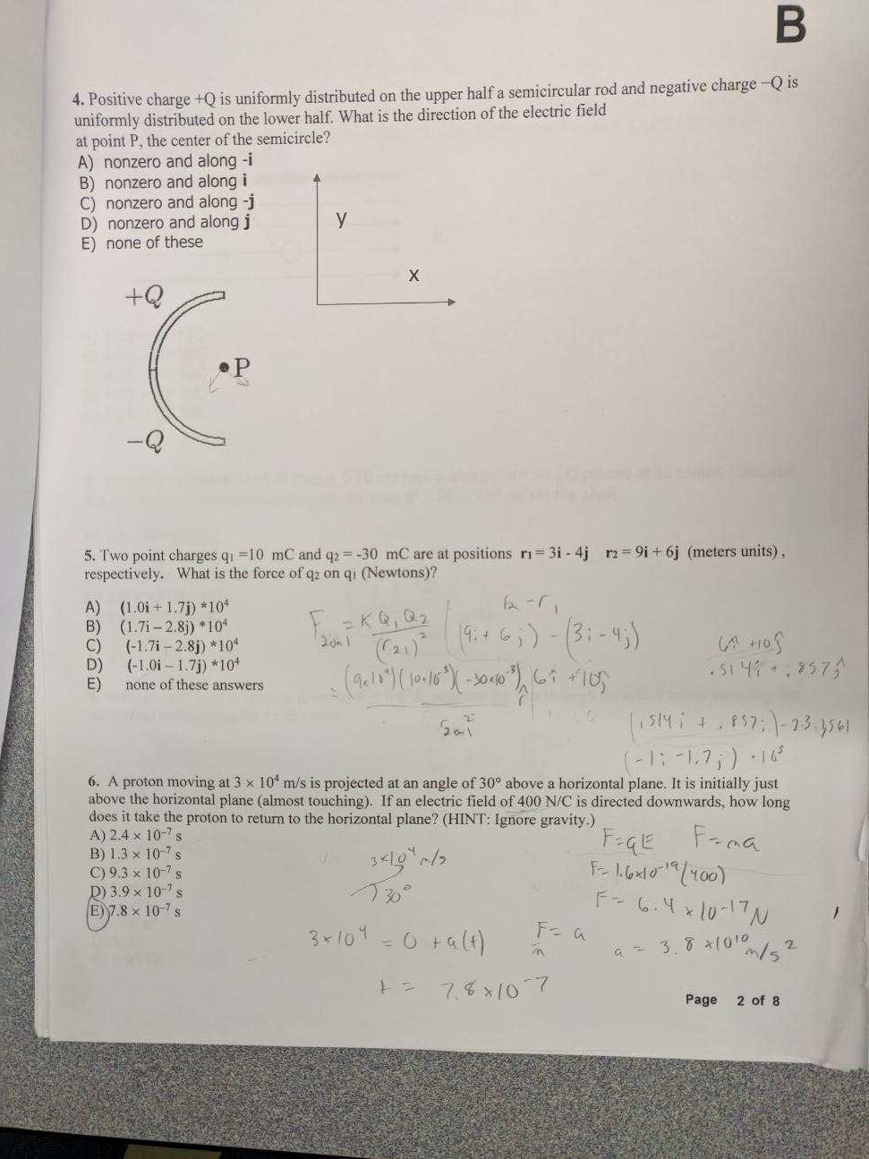 Solved is 4. Positive charge +Q is uniformly distributed on | Chegg.com