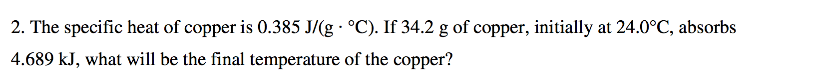 solved-a-5-00-g-sample-of-copper-metal-at-25-0-degree-c-is-chegg