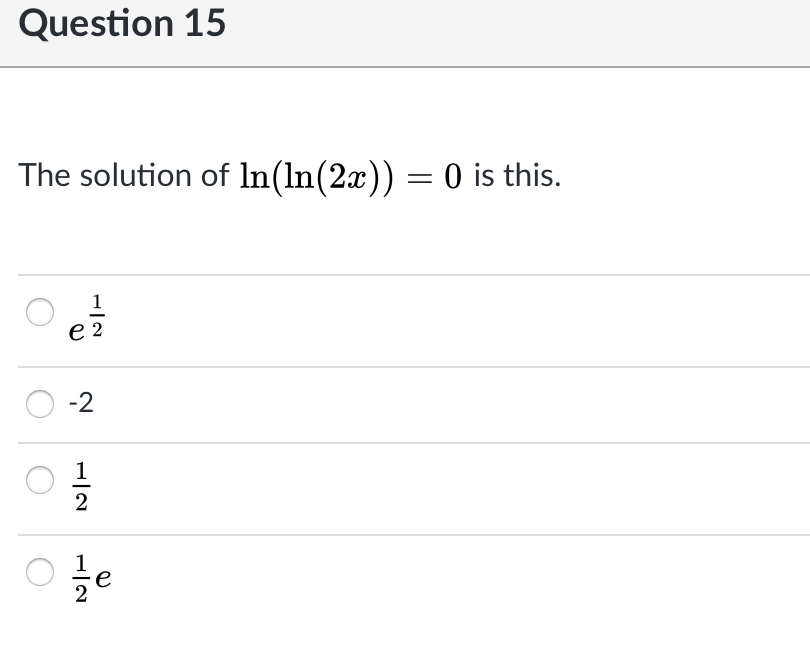 solved-question-15-the-solution-of-ln-ln-2x-0-is-this-chegg