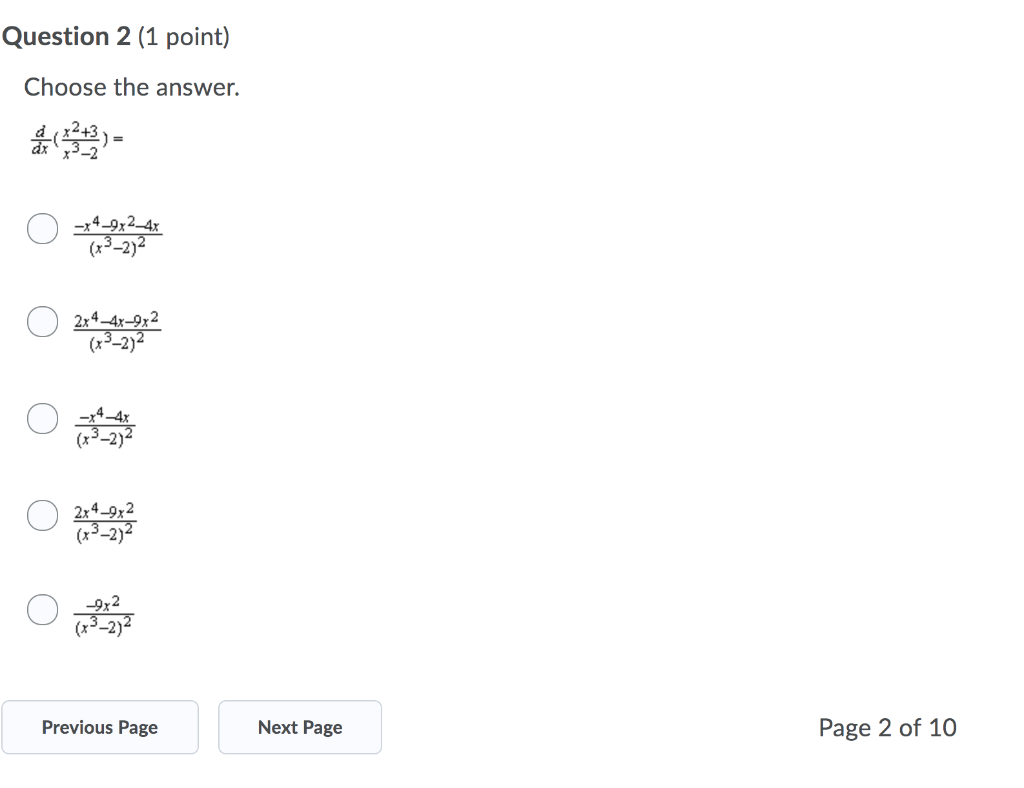 Solved Question 1 (1 point) Choose the answer. Ο Ο Ο Ο Ο | Chegg.com