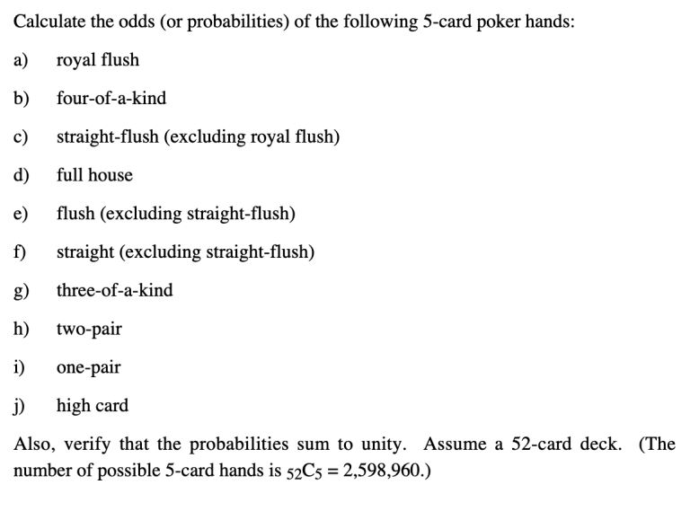 In poker does a straight flush beat four of a kind