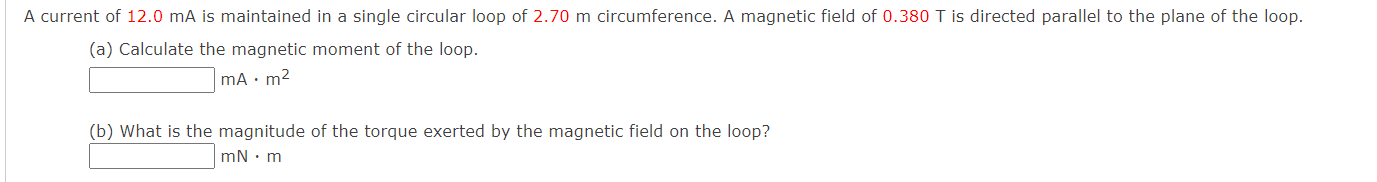 Solved Calculate the magnitude of the magnetic field at a | Chegg.com