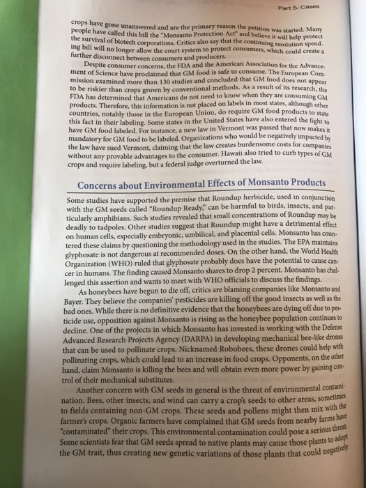 case study monsanto attempts to balance stakeholder interests case study monsanto attempts to balance stakeholder interests