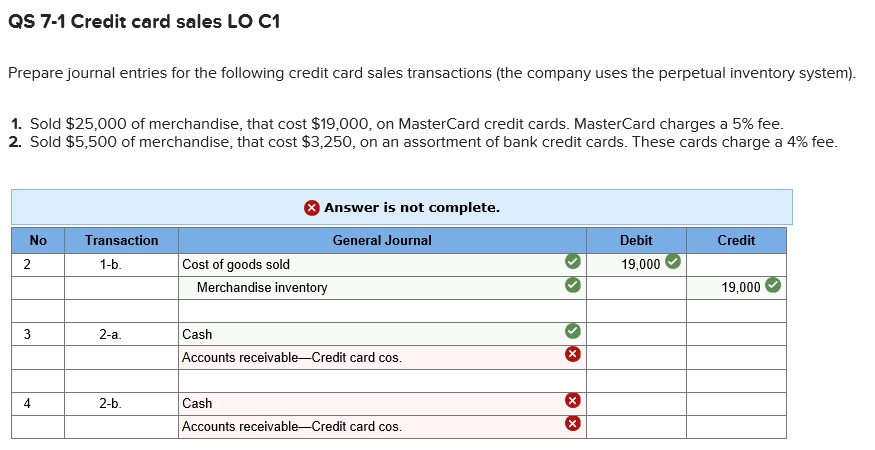 What is journal entry for credit card payment? Leia aqui: How do you