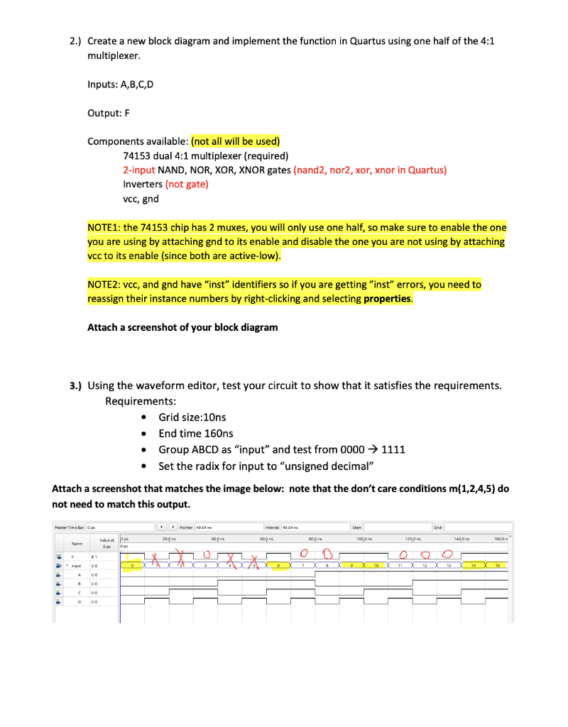 2.) Create A New Block Diagram And Implement The | Chegg.com