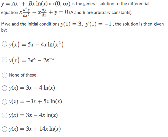 Solved The Wronskian of the three Linearly Independent | Chegg.com