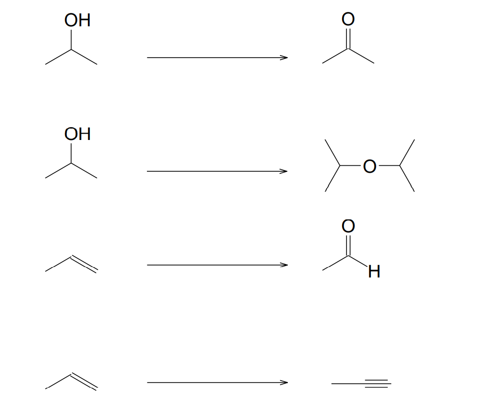 Solved Problem Let us consider the bond-line representations | Chegg ...