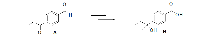 Solved Design A Synthesis Of B (shown Below) Using A As Your | Chegg.com