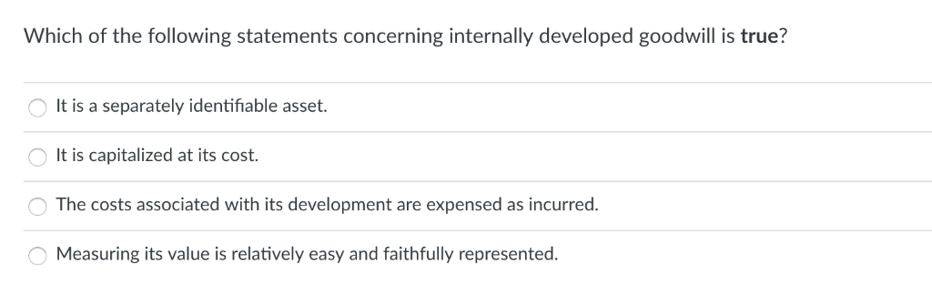 Solved Which of the following statements concerning | Chegg.com