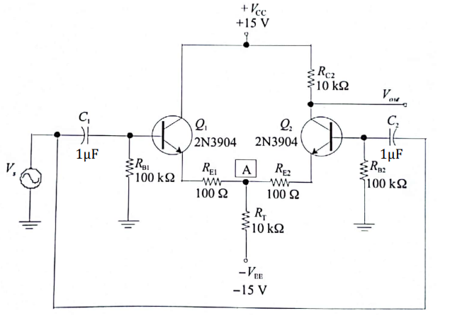 Solved What is the difference by replacing Rt to npn bjt at | Chegg.com