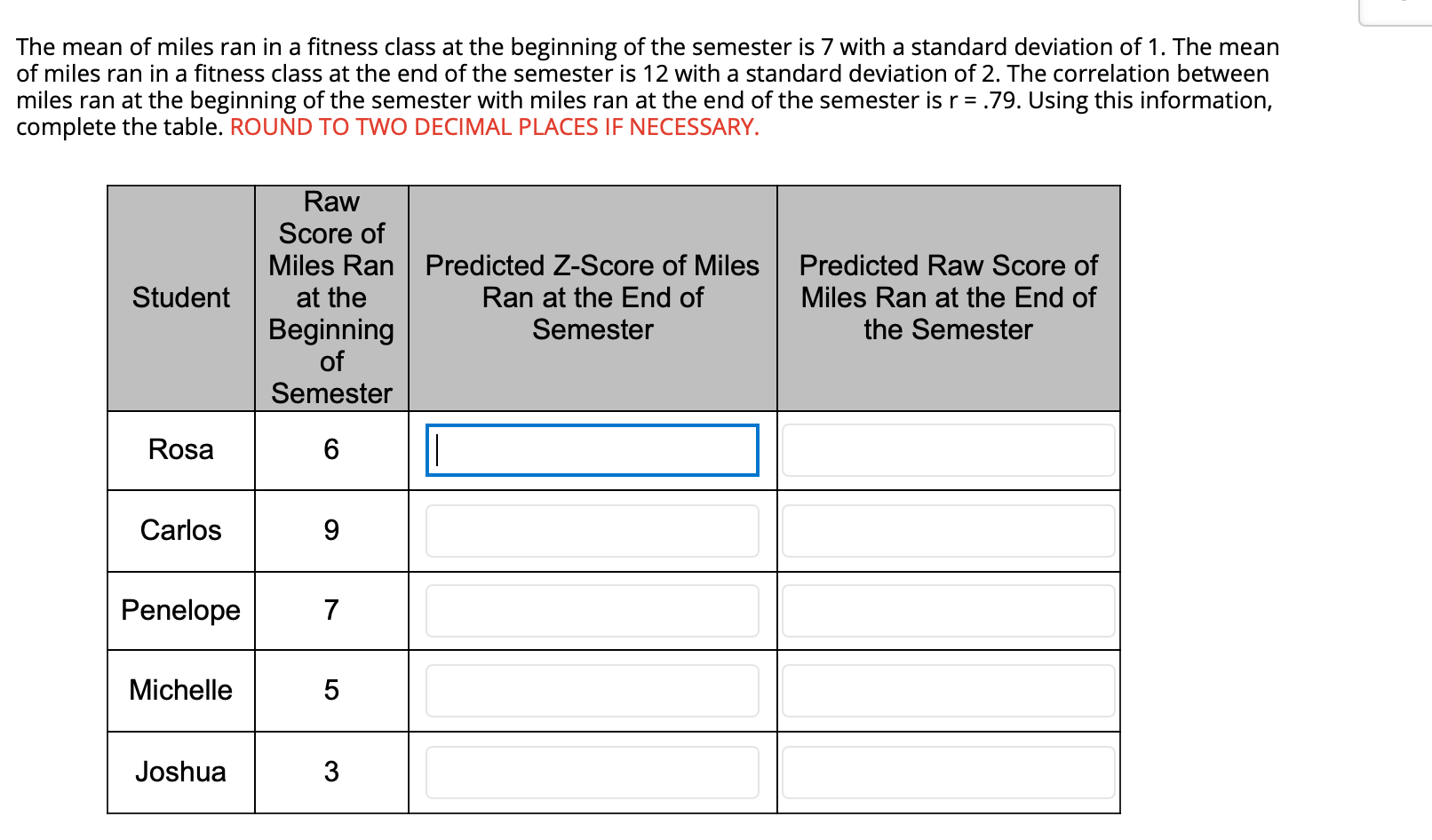 solved-the-mean-of-miles-ran-in-a-fitness-class-at-the-chegg