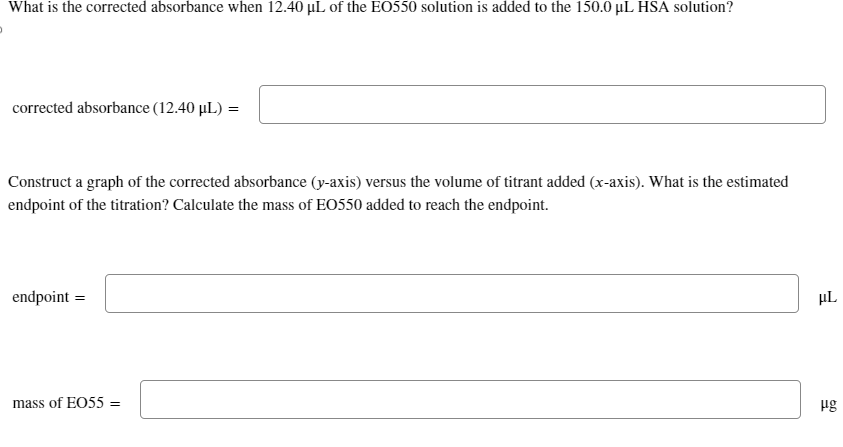 A researcher performed a spectrophotometric titration | Chegg.com