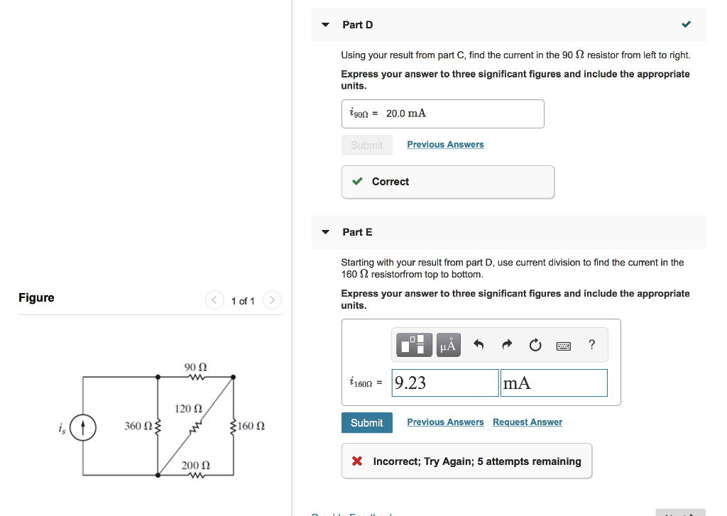 Solved Part D Using your result from part C, find the | Chegg.com