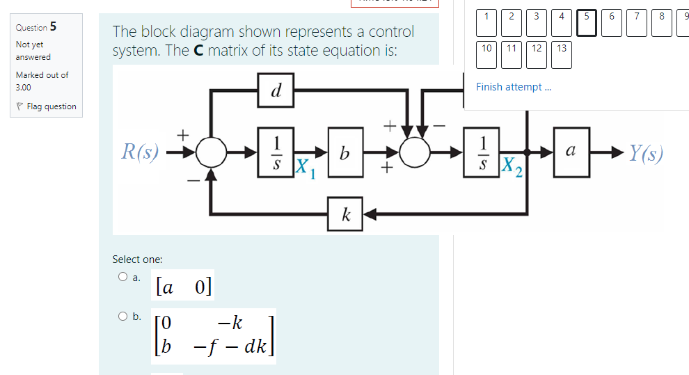 Solved BBBA00101 Question 5 Not yet answered The block | Chegg.com