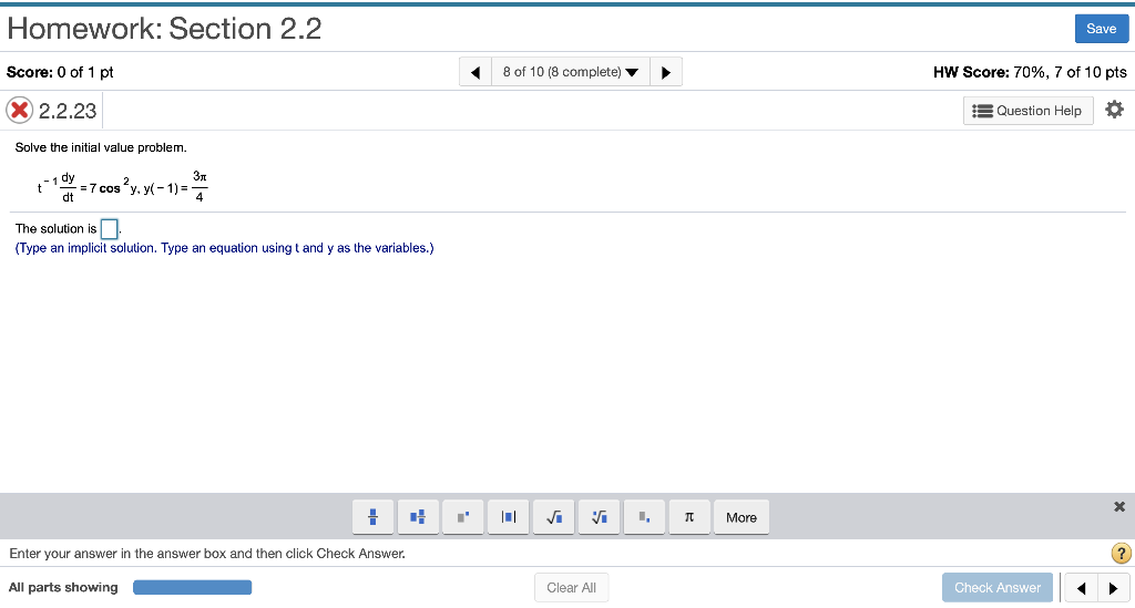Solved Homework: Section 2.2 Save Score: 0 of 1 pt 8 of 10 | Chegg.com