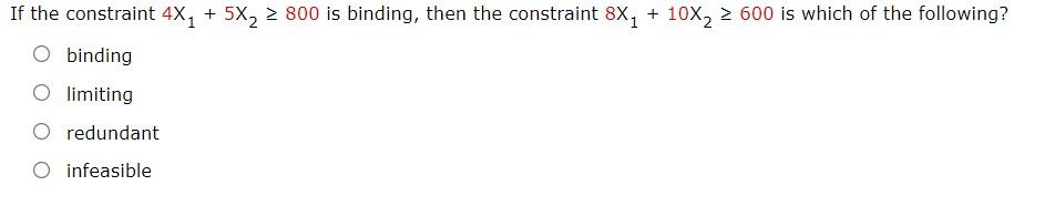 Solved The following linear programming problem has been | Chegg.com