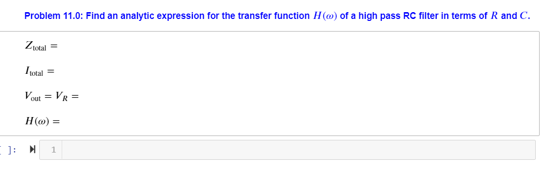 Solved Question Find An Analytic Expression For The Tran Chegg Com