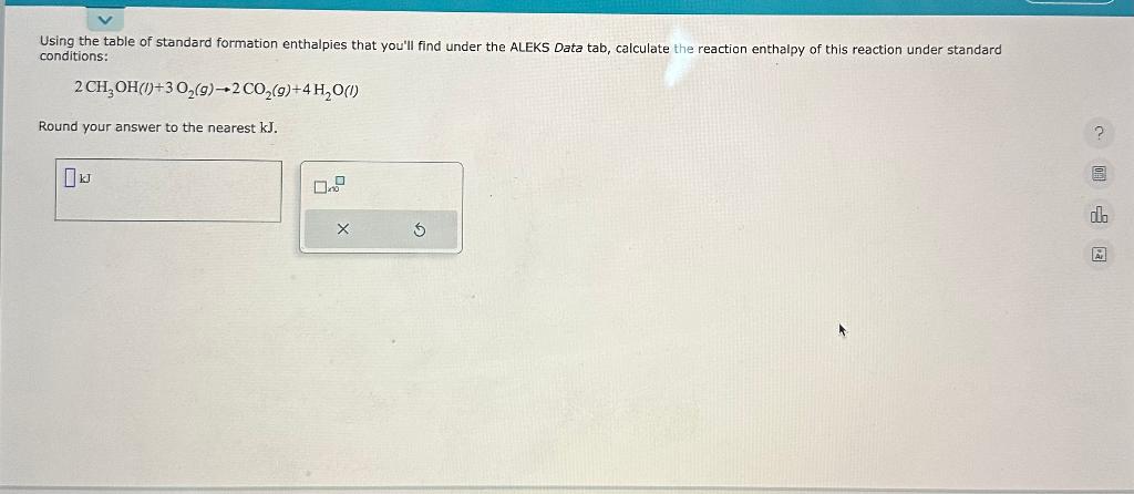 Solved 2CH3OH(l)+3O2(g)→2CO2(g)+4H2O(l) Round your answer to | Chegg.com