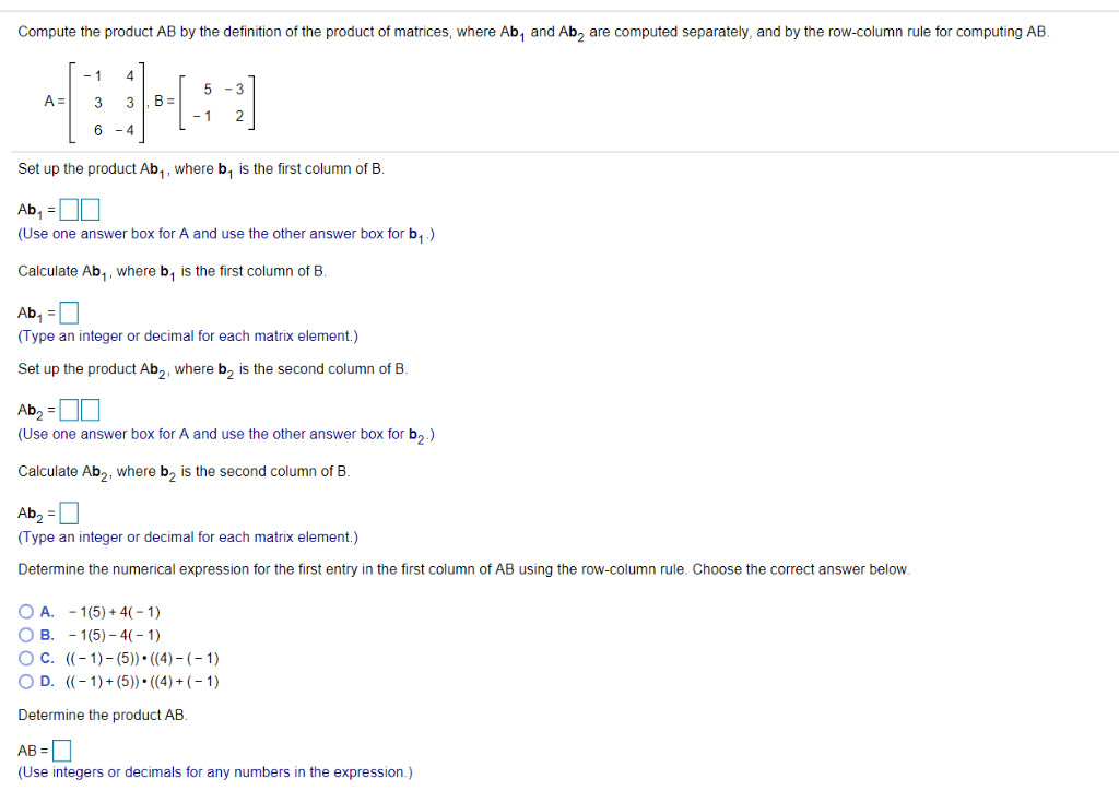 solved-compute-the-product-ab-by-the-definition-of-the-chegg