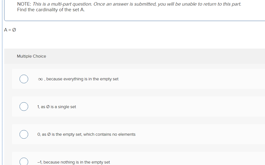 Solved NOTE: This Is A Multi-part Question. Once An Answer | Chegg.com