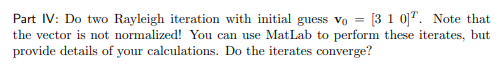 Solved Problem 3: Let A= 3 1 0 1 3 0 0 0 2 Part 1: Find A | Chegg.com