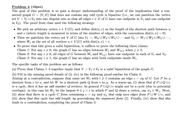 Solved Problem 4 (10pts)The goal of ﻿this problem is to | Chegg.com